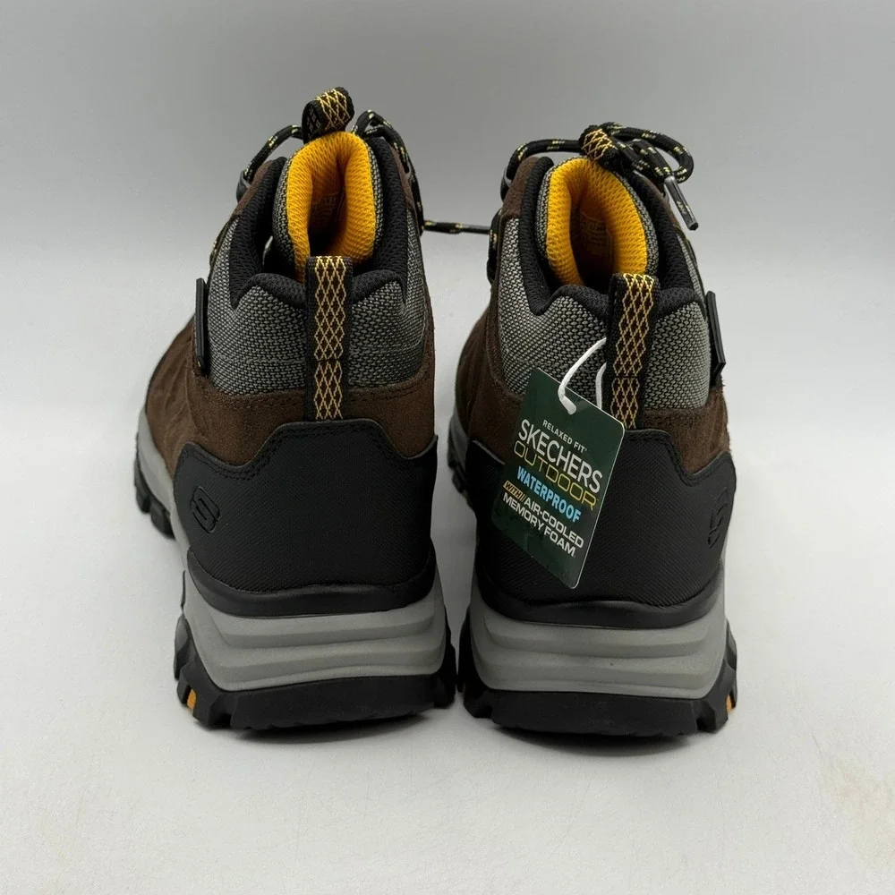 Skechers Rickter-Branson Shoes Men Size 8.5 Khaki Black Hiking 204910/KHK